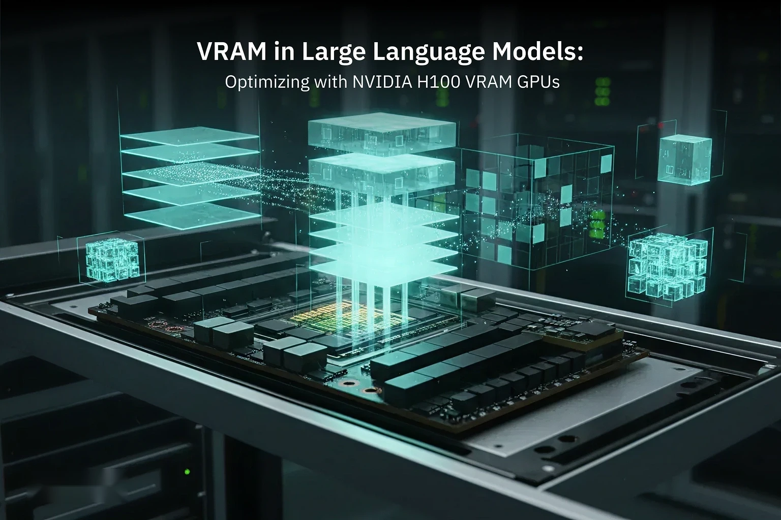 VRAM in Large Language Models: Optimizing with NVIDIA H100 VRAM GPUs