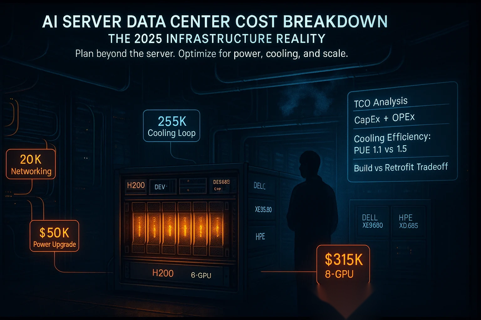 Breaking Down the AI server data center cost